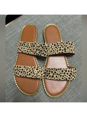 Shein Cheetah Print Sandals
